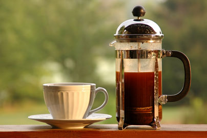 French Press Style Coffee