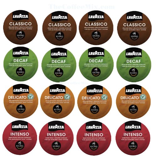 16 count Lavazza Espresso Sampler for Keurig Rivo