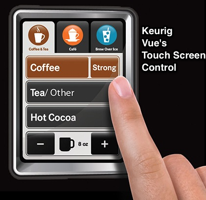 Keurig Vue V700 Brewing System Touchscreen