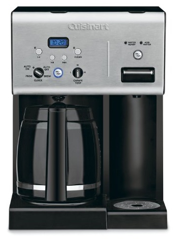 Cuisinart CHW-12 Coffee Plus 12-Cup Programmable Coffeemaker with Hot Water System