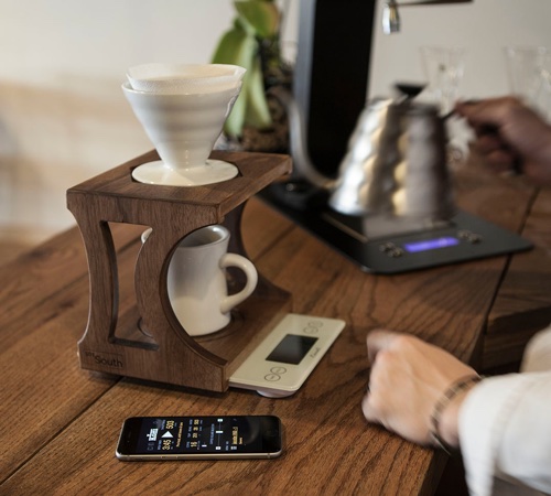 The 501 Pour-Over and Aeropress Coffee Brewing Stand
