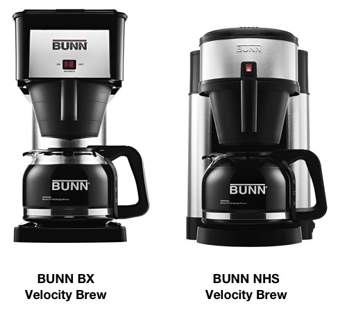 BUNN BX vs NHS Velocity Brew