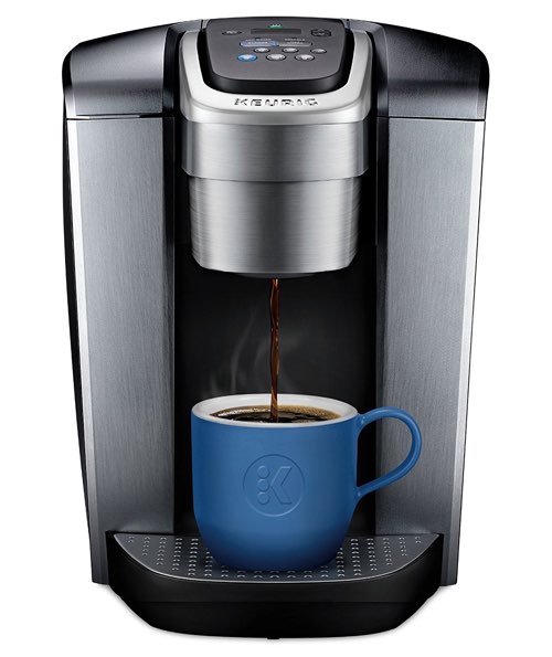 Keurig K Elite K Single Serve K Cup Pod Maker with Strong Temperature Control Iced Coffee Capability 12oz Brew Size Programmable