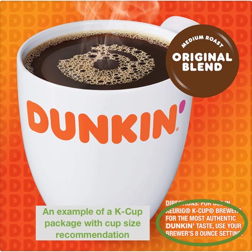 Dunkin K cups