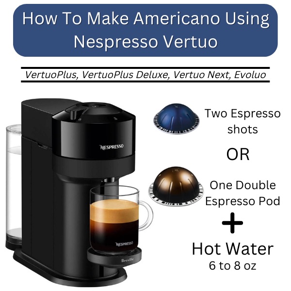 How To Make an Americano Using Nespresso Vertuo