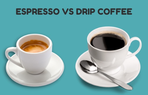 espresso vs drip coffee